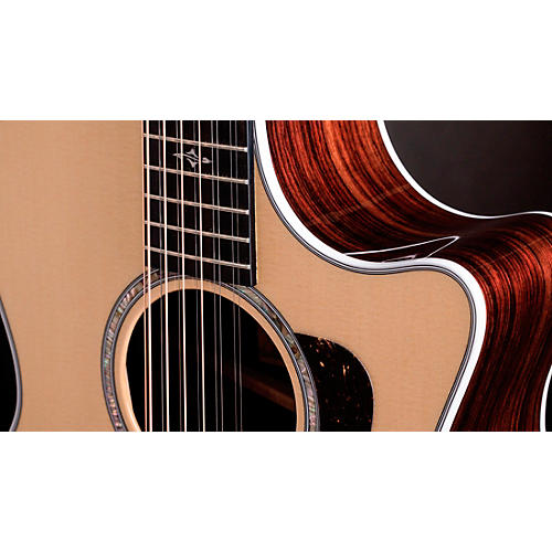 Taylor 454ce 12-String Grand Auditorium Acoustic-Electric Guitar Natural