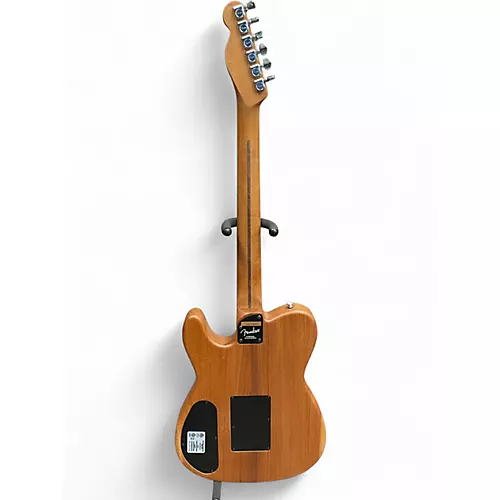 Used Fender American Acoustasonic Telecaster Red Acoustic Electric Guitar Red