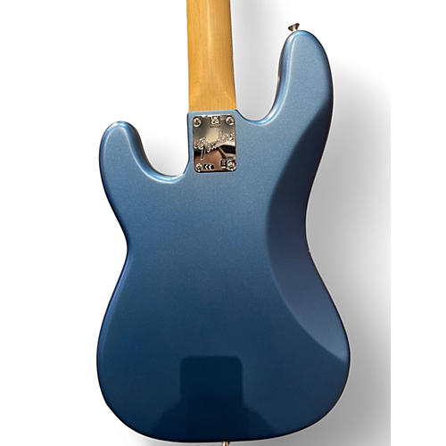 Used 2021 Fender American Performer 75th Anniversary Precision Bass  Satin Lake Placid Electric Bass Guitar Satin Lake Placid