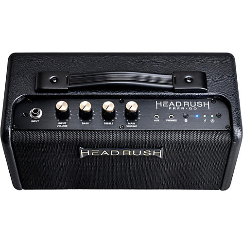 HeadRush FRFR-GO 2x3 30W Powered Speaker Cabinet With Rechargeable Battery and Bluetooth Black