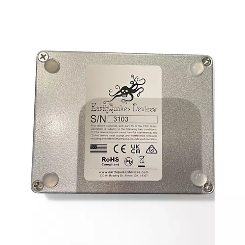 Used EarthQuaker Devices Disaster Transport Modulated Delay Effect Pedal