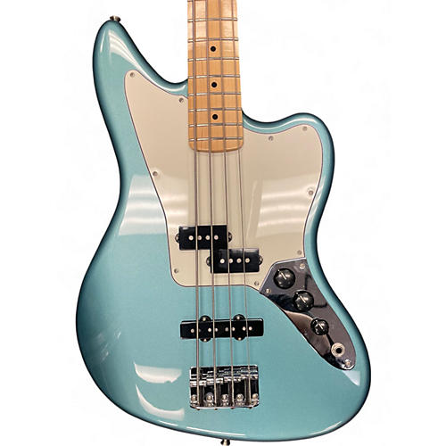 Used Fender Jaguar Bass Tidepool Electric Bass Guitar Tidepool