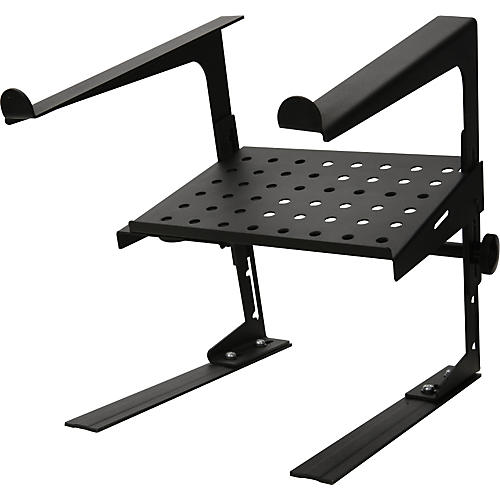 DR Pro DJ Laptop Stand and Shelf Bundle Black