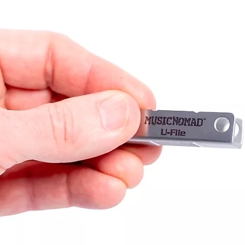 Music Nomad MN813 Diamond U-File for Leveling Single Guitar Frets 3-Pack (1.25