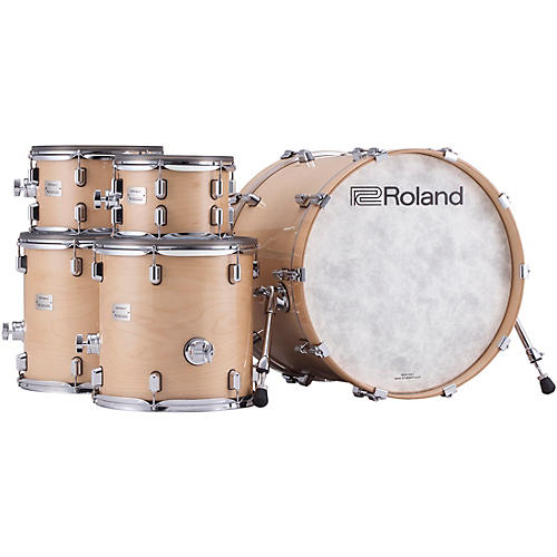 Roland VAD716 V-Drums Acoustic Design Electronic Drum Kit Gloss Ebony Finish