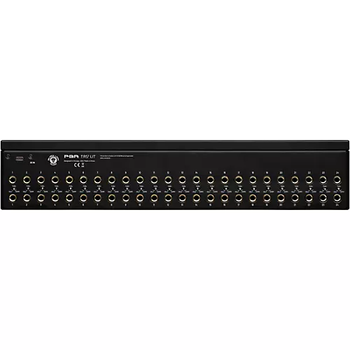 Black Lion Audio PBR TRS3 LIT 48-Point Gold-Plated TRS Patchbay