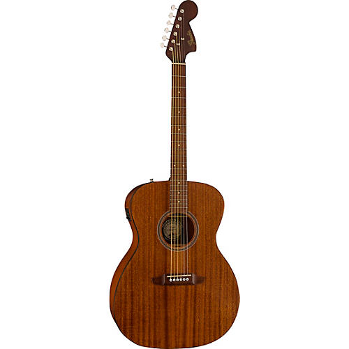 Fender California Monterey Standard All-Mahogany Acoustic-Electric Guitar Natural