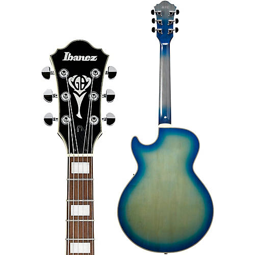 Ibanez GB10EM George Benson Hollowbody Electric Guitar Antique Amber