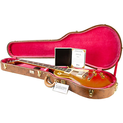 Gibson Custom Murphy Lab 1957 Les Paul Goldtop Reissue Ultra Light Aged Electric Guitar Double Gold