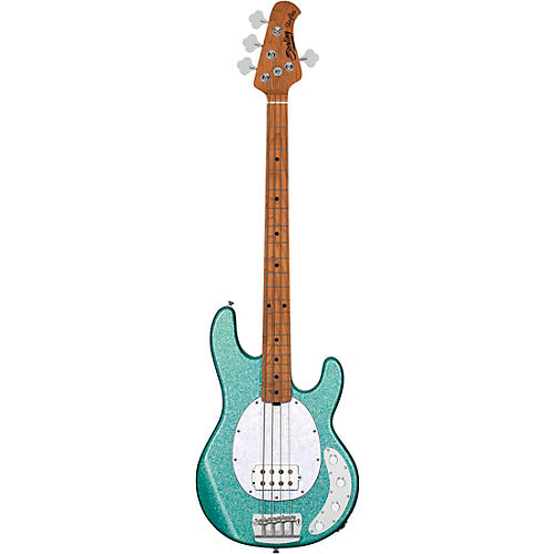 Sterling by Music Man StingRay Ray34 Sparkle Electric Bass Seafoam Sparkle