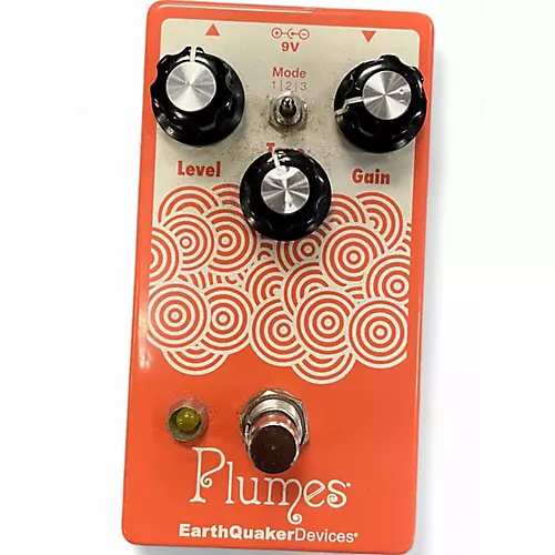 Used EarthQuaker Devices Plumes Small Signal Shredder Overdrive Effect Pedal