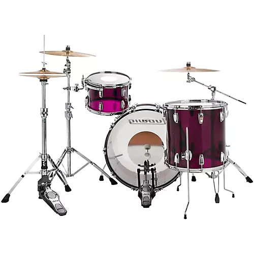 Ludwig Vistalite 3-Piece Pro Beat Shell Pack With 24