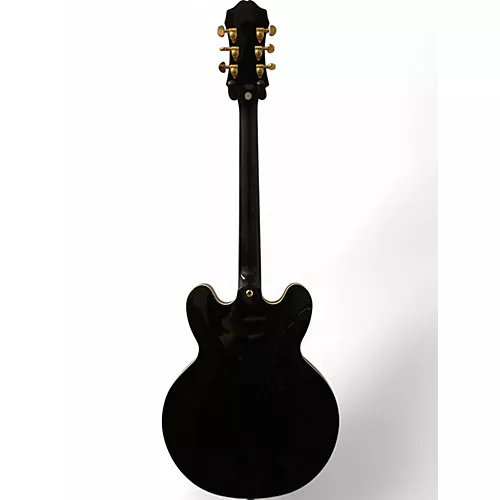 Used Epiphone Sheraton Black Hollow Body Electric Guitar Black