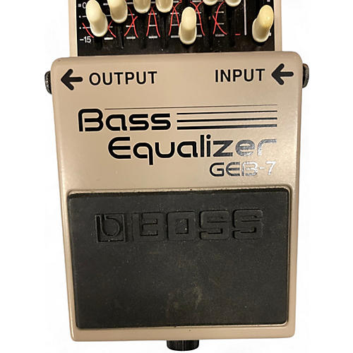 Used BOSS GEB-7 Bass Effect Pedal