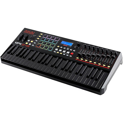 Akai Professional MPK249 49-Key Controller, Black-on-Black