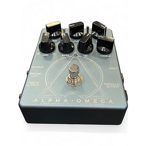Used Darkglass alpha omega Bass Effect Pedal