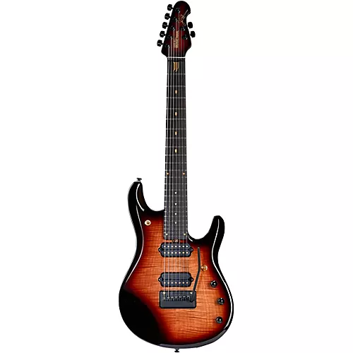 Ernie Ball Music Man 20th Anniversary John Petrucci JP7 7-String Electric Guitar Honey Butter Burst