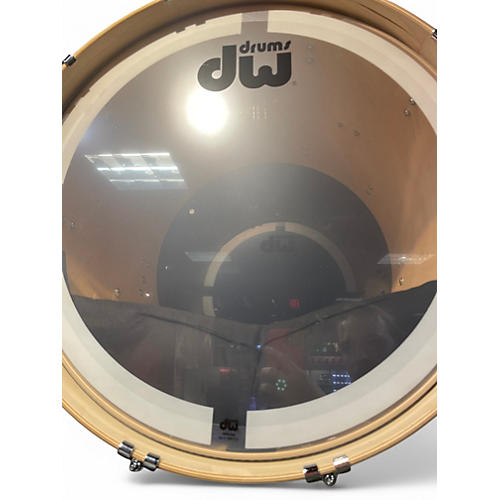 Used DW 5 Piece Performance Series Charcoal Black Metallic Drum Kit Charcoal Black Metallic