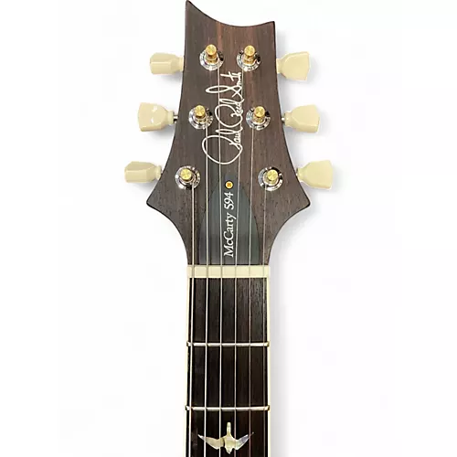 Used PRS McCarty 594 10 Top Black Gold Burst Solid Body Electric Guitar Black Gold Burst