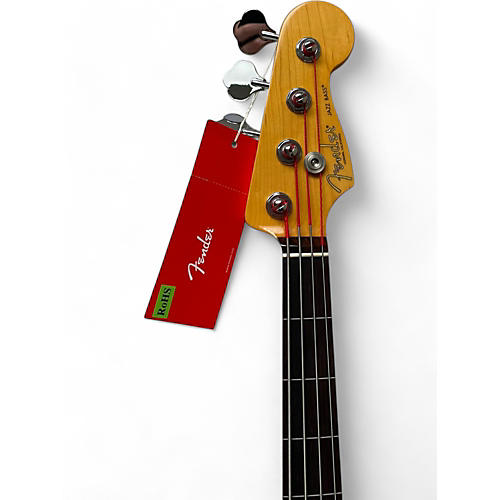 Used Fender American Professional II Jazz Bass Olympic White Electric Bass Guitar Olympic White