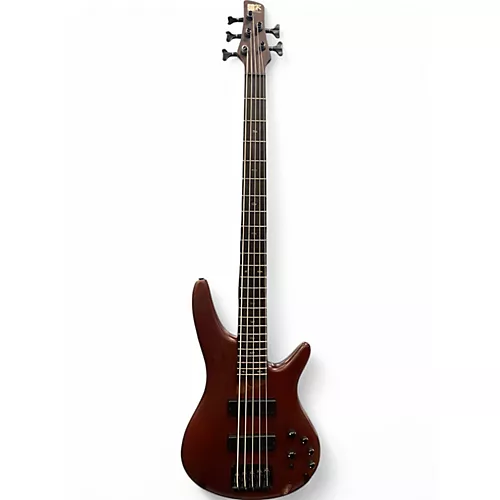 Used Ibanez SDGR Walnut Electric Bass Guitar Walnut