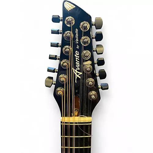 Used Avante gryphon 12 red 12 String Acoustic Electric Guitar red