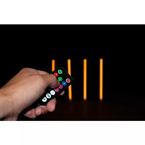 Eliminator Lighting LED BP TUBES 4 PAK 4 Pack Of The Dynamic LED Tubes With Handheld Controller Battery Or AC powered