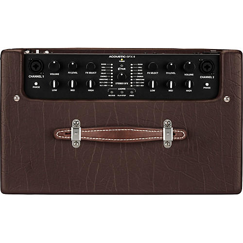 Fender Acoustic SFX II 100W Acoustic Guitar Combo Amplifier Dark Brown Vinyl