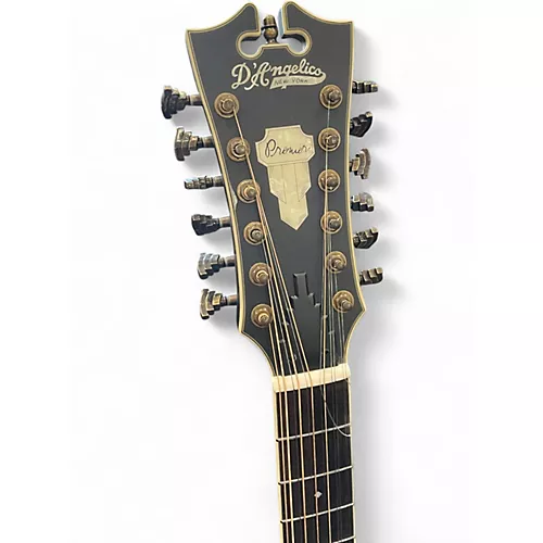 Used D'Angelico Premier Fulton Caramel Burst 12 String Acoustic Electric Guitar Caramel Burst