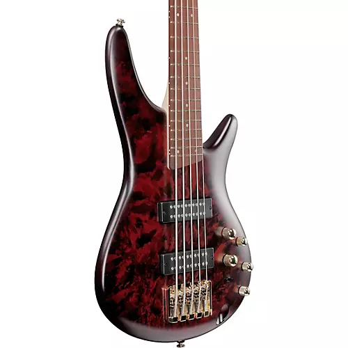 Ibanez SR305EDX 5-String Electric Bass Guitar Wine Red Frozen Matte