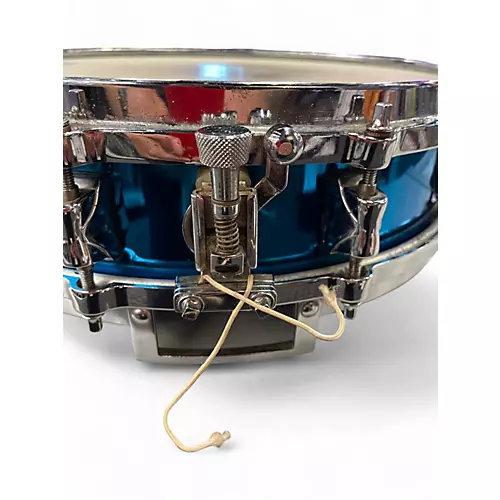 Used Yamaha 14in David Garibaldi Signature  Brass Snare  Blue Nickel Brass Drum Blue Nickel Brass 33