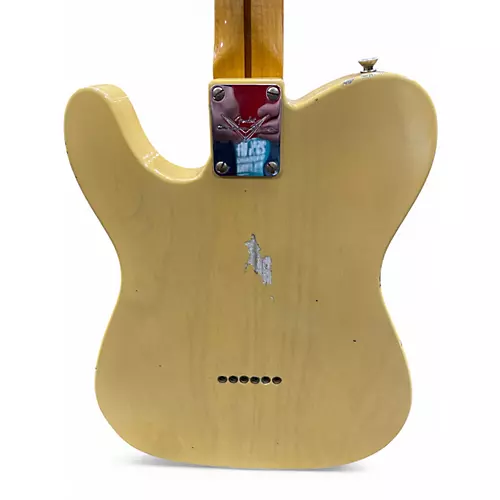 Used 2023 Fender 52' Custom Shop Telecaster Relic Butterscotch Solid Body Electric Guitar Butterscotch