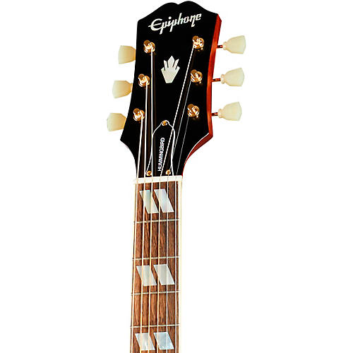 Epiphone Inspired by Gibson Hummingbird Acoustic-Electric Guitar Aged Cherry Sunburst