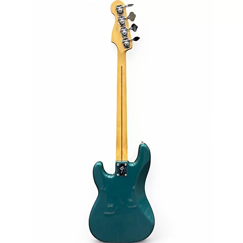 Used Fender Standard Precision Bass Ocean Turquoise Electric Bass Guitar Ocean Turquoise