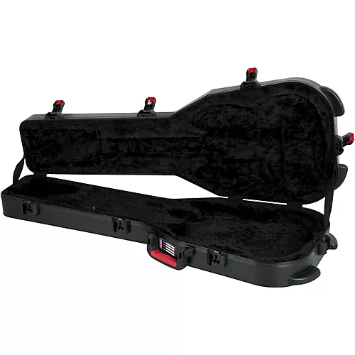 Gator GTSA-GTRSG TSA ATA Molded Gibson SG Guitar Case Black Black
