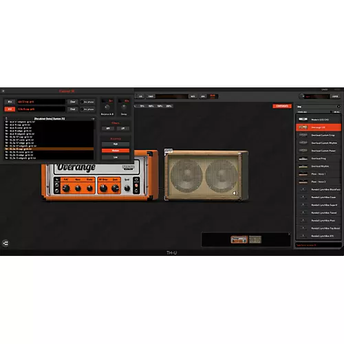 Overloud TH-U Amp Modeling Software