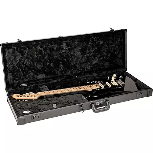Fender Classic Series Strat/Tele Wood Case - Limited-Edition Blackout