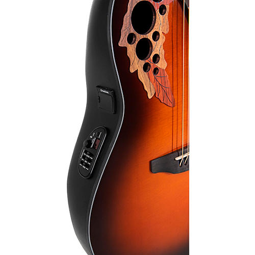 Ovation CE44 Celebrity Series Elite Mid-Depth Acoustic-Electric Guitar Reverse Blue Burst