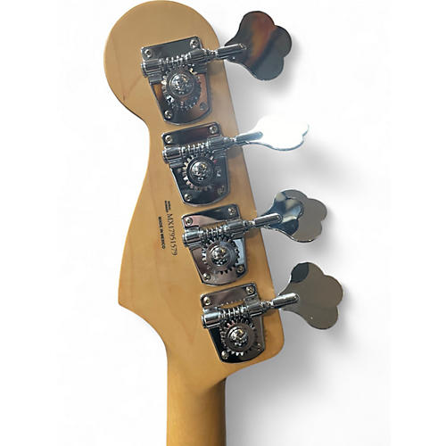 Used 2017 Fender Standard Jazz Bass Black Electric Bass Guitar Black