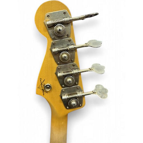 Used Fender Custom Shop Journeyman Jazz Bass Blue Electric Bass Guitar Blue