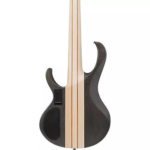 Ibanez BTB605 5-String Electric Bass Guitar Transparent Gray Flat