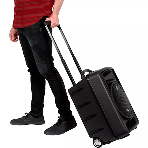 Galaxy Audio TV10-C010H000G Galaxy Audio Traveler 10 Portable PA System With CD Player, One Wireless Receiver, And One Handheld Microphone