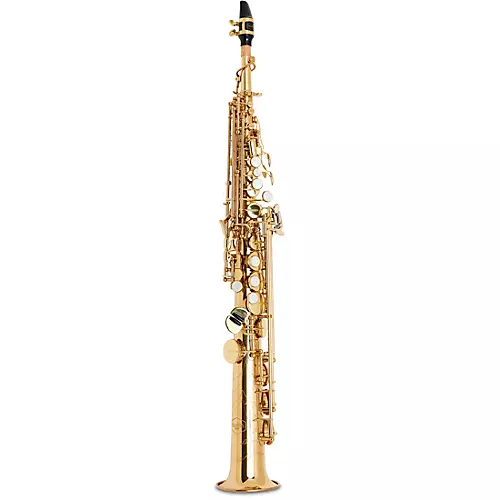 Allora ASPS-550 Paris Series Straight Soprano Sax Antique Matte Antique Matte Keys