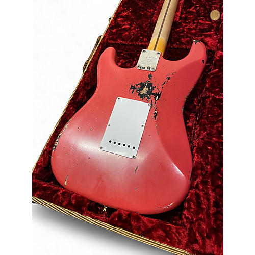 Used Fender Custom Shop 1954 Stratocaster 70th Anniversary Fiesta Red Solid Body Electric Guitar Fiesta Red