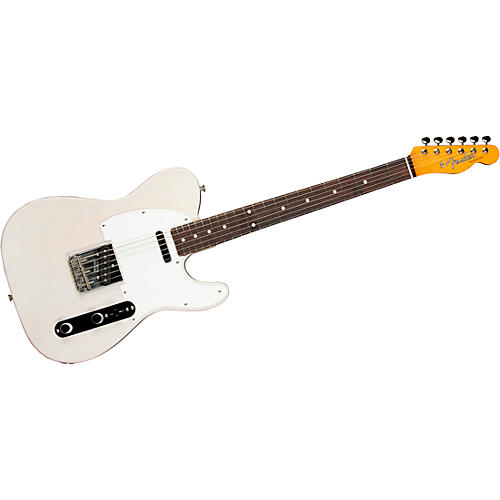 Fender Jimmy Page Mirror Telecaster Electric Guitar White Blonde