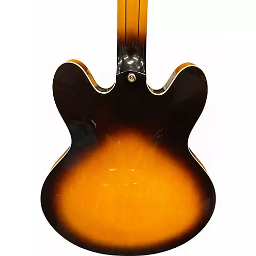Used Epiphone Sheraton II 2 Tone Sunburst Hollow Body Electric Guitar 2 Tone Sunburst