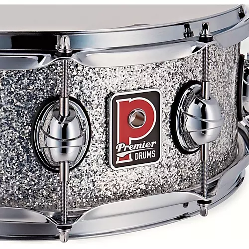 Premier Genista Maple Snare Drum 14 x 5.5 in. Silver Sparkle