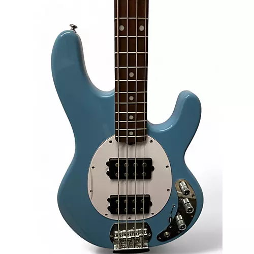 Used Sterling by Music Man STINGRAY SUB SERIES 4 STRING BASS SKY BLUE Electric Bass Guitar SKY BLUE