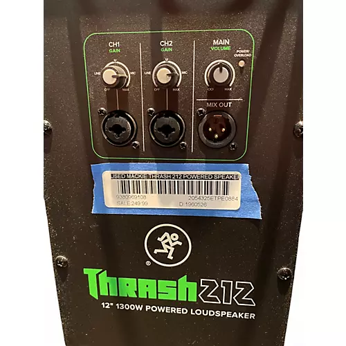 Used Mackie Thrash 212 Powered Speaker