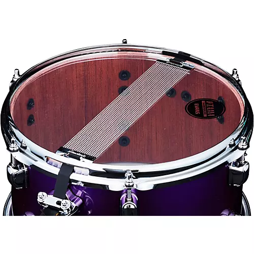 TAMA S.L.P. Mod Bubinga Snare Drum - Clay Aeschliman Artist Model 12 x 7 in. Galactic Purple